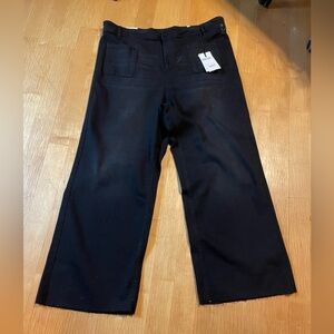 Oat New York Black Wide Leg Jeans